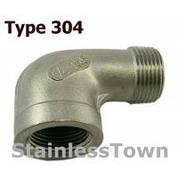 Type 304 Stainless 90 Degree Street Elbows
